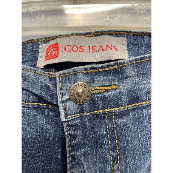 COS Jeans Women’s 12 Embellished Embroidered Boot Cut Stretch Denim Size 14 - Picture 5 of 15